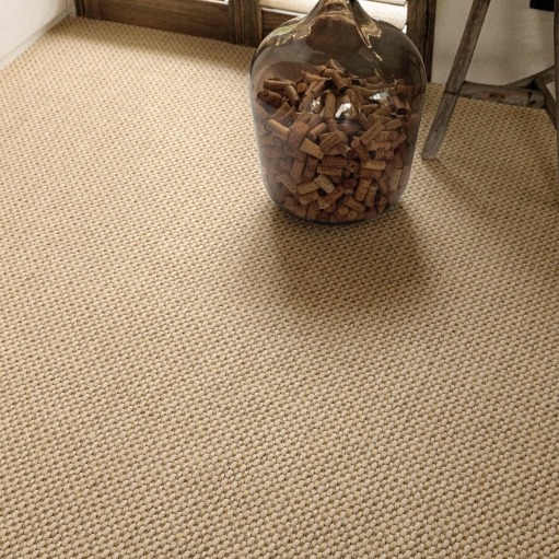 Tasibel Moko villa-sisalmatto, 40 % villa ja 60 % sisal, 6 väriä, kantattu irtomatto, kokolattiamatto
